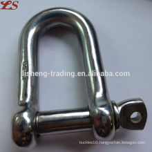 stainless steel European type large d shackle